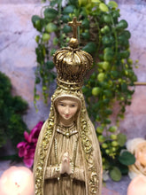 Load image into Gallery viewer, Osiris Trading UK Blessed Virgin Mary Our Lady of Fatima Statue Ornament Resin Figurine for Home Chapel Religious Sculpture
