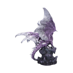 Majestic Large Dragon Protector Fantasy Sculpture Mythical Statue Ornament Gothic