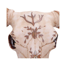 Load image into Gallery viewer, Bison Skull Ornament Western Wall Decor Rustic Boho Sculpture Tribal Display
