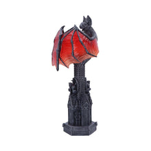 Load image into Gallery viewer, Gothic Bat Lamp Shadow Wing Table Lamp Nemesis Now Fantasy Vampire Decor
