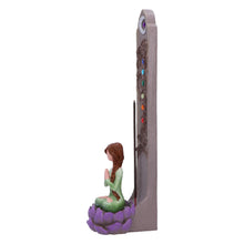 Load image into Gallery viewer, Chakra Lotus Meditation Incense Burner Yoga Spiritual aromatherapy Ornament
