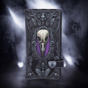 Edgar Allan Poe Raven Purse - Nevermore Gothic Wallet Dark Fashion Accessory