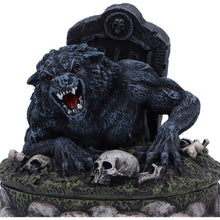 Load image into Gallery viewer, Horror Werewolf Figurine Box Gothic Storage Dark Figurine Trinket Holder Occult Art

