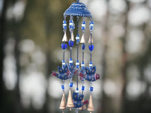Load image into Gallery viewer, Prezents.com Large Wind Chime with Blue Birds and Bells - Gorgeous Unique Hanging Decor 65cm-OsirisTradingUK
