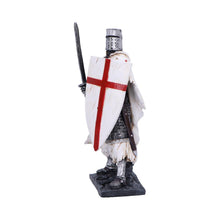 Laden Sie das Bild in den Galerie-Viewer, Templar Knight Figurine Medieval Warrior Ornament Gothic Historical Crusader
