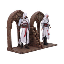 Load image into Gallery viewer, Assassin’s Creed Bookends Altaïr Ezio Figures Gamer Shelf Ornament Collectible
