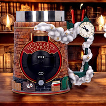 Load image into Gallery viewer, Harry Potter 9 3/4 Hogwarts Express Collectible Tankard Hedwig &amp; Suitcases Mug
