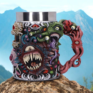 Dungeons & Dragons Beholder Tankard 15.5cm | Officially Licensed D&D Collectible Mug | Fantasy RPG Ceramic Drinkware | Gift for Gamers & D&D Fans