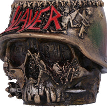 Load image into Gallery viewer, Licensed Slayer Skull Logo Shot Glass Heavy Metal Collectible Rock Band Merch
