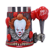 Load image into Gallery viewer, Official IT Pennywise Tankard Time to Float Mug Horror Film Collectible Drinkware
