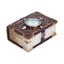 Load image into Gallery viewer, Spell Book Trinket Box Gothic Wiccan Witchcraft Jewellery Keepsake Ornament

