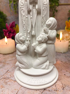 Osiris Trading UK Blessed Virgin Mary Our Lady of Fatima Statue Ornament Resin Figurine Religious Sculpture-OsirisTradingUK