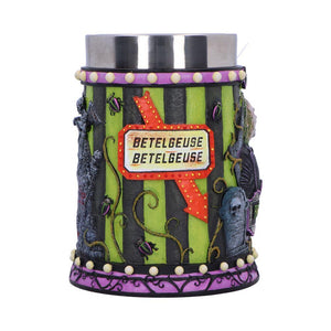 Official Beetlejuice Tankard Gothic Mug Halloween Movie Collectible Drinkware