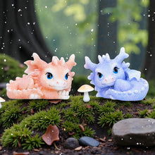 Load image into Gallery viewer, Nestlings Dragon Figurines Statue Ornament Sculpture Set of Cute Fantasy Decor

