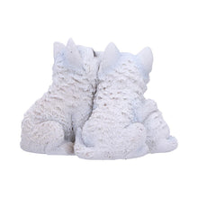 Load image into Gallery viewer, Adorable Wolf Cub Figurine Trio Realistic Pups Ornament Fantasy Nature Statue
