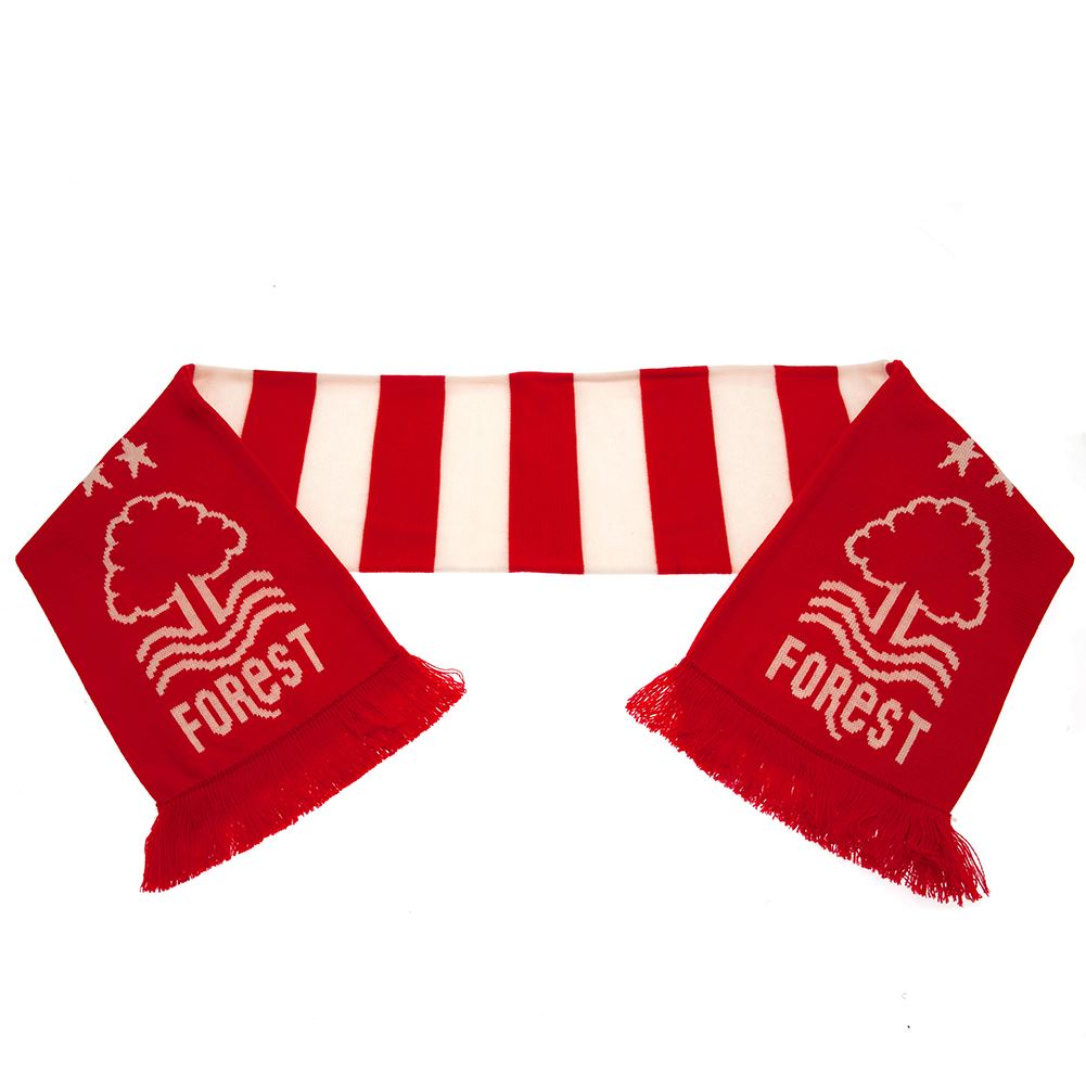 Nottingham Forest FC Bar Scarf Official Licensed Football Club Merch Fashion Fan Gift