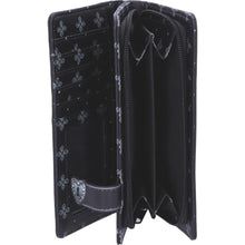 Load image into Gallery viewer, Edgar Allan Poe Raven Purse - Nevermore Gothic Wallet Dark Fashion Accessory
