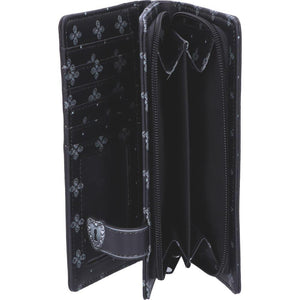 Edgar Allan Poe Raven Purse - Nevermore Gothic Wallet Dark Fashion Accessory
