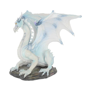 Ice Dragon Figurine by Nemesis Now – Gothic Fantasy Resin Statue 20.5cm