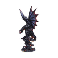 Load image into Gallery viewer, Large Hand-Painted Dragon Figurine - Mythical Resin Sculpture with Detachable Wings
