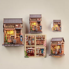 Charger l'image dans la galerie, DIY Book Nook Japanese Kimono Shop Miniature House Craft Kit Sakura
