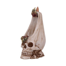 Laden Sie das Bild in den Galerie-Viewer, Gothic Dragon Skull Backflow Incense Burner - Fantasy Statue Home Decor 23.5cm
