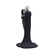 Load image into Gallery viewer, Gothic Skeleton Couple Figurine 24cm - Romantic Gothic Decor Ornament - Hand-Painted Sculpture

