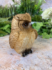 Hilarious Owl Resin Garden Ornament Home Decoration Lawn Decor-OsirisTradingUK