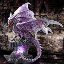 Charger l&#39;image dans la galerie, Majestic Large Dragon Protector Fantasy Sculpture Mythical Statue Ornament Gothic
