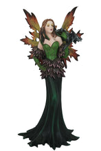 Load image into Gallery viewer, Autumn Forest Fairy an Dragon Figurine Mystical Ornament Fantasy Art Decor
