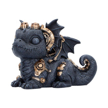 Load image into Gallery viewer, Steampunk Dragon Figurine Gothic Mechanical Creature Ornament Fantasy Collectible

