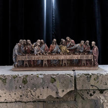 Load image into Gallery viewer, Last Supper Statue Figurine Ornament Jesus Christ 12 Apostles Christian Decor
