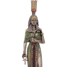 Laden Sie das Bild in den Galerie-Viewer, Ancient Egyptian Queen Statue Nefertari Royal Cat Ornament Mythology Decor
