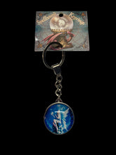 Load image into Gallery viewer, Set of 3 Anne Stokes Stargazer Fairy Keyrings – Mystical Fantasy Art Keychains
