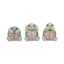 Load image into Gallery viewer, Cute Adorable Tortoise Statue Set Figurines See No Hear No Speak No Evil
