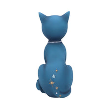 Load image into Gallery viewer, Mystical Celestial Cat Statue Moon Phase Kitty Figurine Astrology Inspired  Decor
