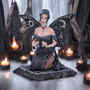 Spirit Board Mystic Fairy - Occult Gothic Figurine 15cm Resin Ornament