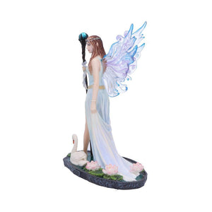 Fairy Queen Figurine - Mystical Resin Fantasy Statue Ornament 23cm Decor