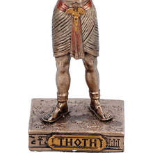 Load image into Gallery viewer, Small Thoth Egyptian God Mini Figurine Wisdom Knowledge Deity Statue Decor
