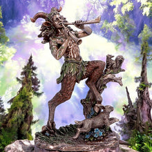 Load image into Gallery viewer, Satyr Nature Spirit Figurine Mystical Statue Home Decor Ornament Mythical Creature
