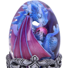 Laden Sie das Bild in den Galerie-Viewer, Water Baby Dragon Egg Figurine - Mystical Resin Statue Fantasy Ornament 12cm
