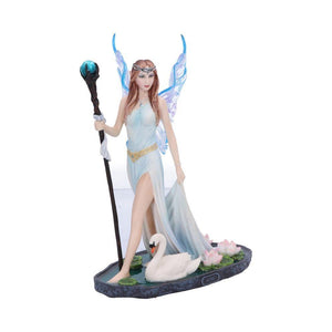 Fairy Queen Figurine - Mystical Resin Fantasy Statue Ornament 23cm Decor