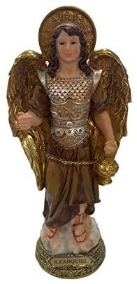 Osiris Trading UK Archangel Zadkiel Statue Religious Figurine Sculpture Ornament Angel of Freedom Statue