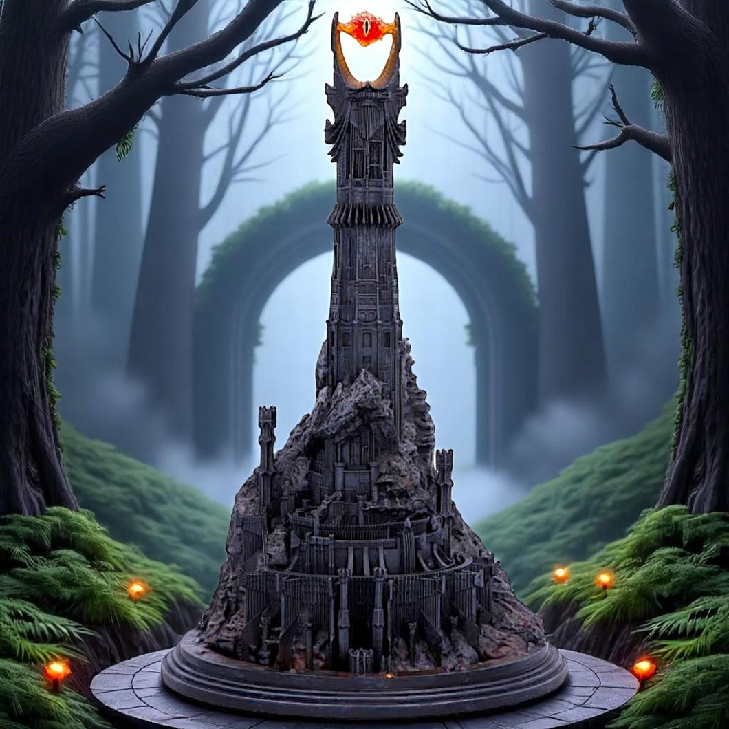 Lord of the Rings Barad-Dûr Incense Burner Eye of Sauron Backflow  Ornament