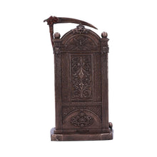 Load image into Gallery viewer, Santa Muerte Statue Spiritual Occult Throne Figurine Gothic Holy Death Altar Decor
