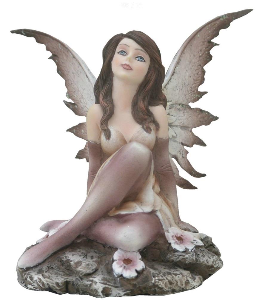 Flower Fairy Resin Figurine - Detailed & Enchanting Fantasy Home Décor-OsirisTradingUK