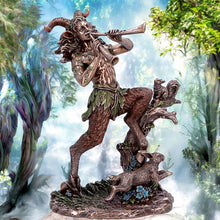 Load image into Gallery viewer, Satyr Nature Spirit Figurine Mystical Statue Home Decor Ornament Mythical Creature

