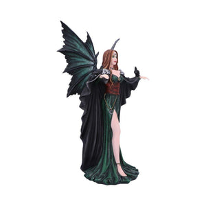 Large Gothic Fairy Statue Collectible Fantasy Ornament Enchanting Figurine 37.5cm New