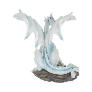 Ice Dragon Figurine by Nemesis Now – Gothic Fantasy Resin Statue 20.5cm