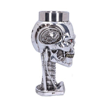 Load image into Gallery viewer, Official Terminator 2 T-800 Head Goblet | T2 Judgment Day Collectible Wine Glass | Sci-Fi Gift
